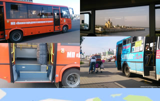 Автобусы с подъёмником и без оного в Нижнем Новгороде. Личные впечатления