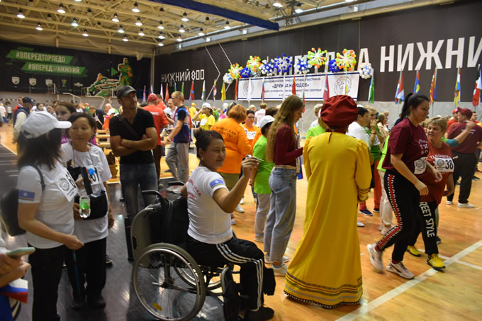 основные праздничные мероприятия Всероссийского культурно-спортивного фестиваля «Дружба народов» среди людей с инвалидностью