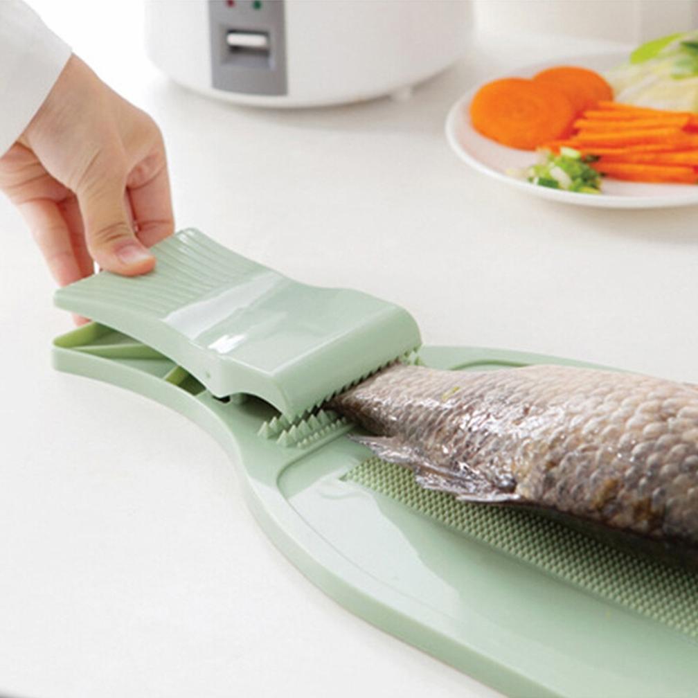 нескользящую разделочную кухонную доску для фиксации рыбы
