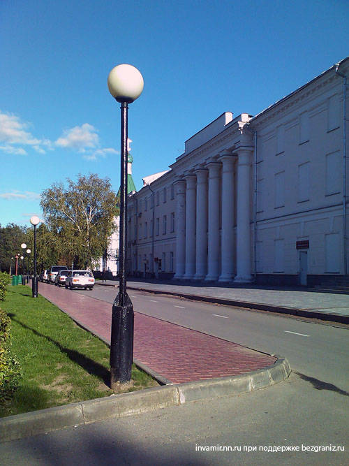 Нижегородский Кремль, туристический маршрут