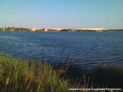 Нижний Новгород озеро ЗКПД4, пляж