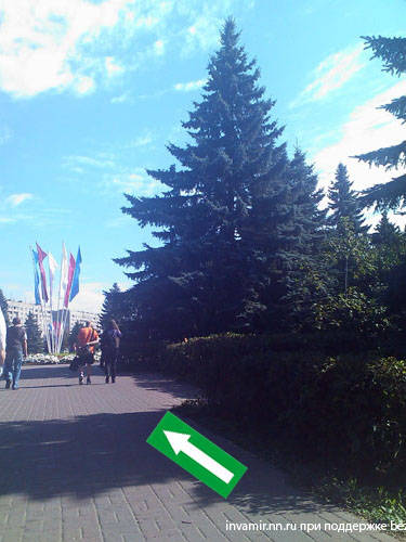 Нижний Новгород ул Веденяпина сквер Дворец Культуры ГАЗ