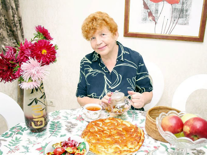 Нина Алексеевна Сорокина, председатель Арефинской первичной организации общества инвалидов